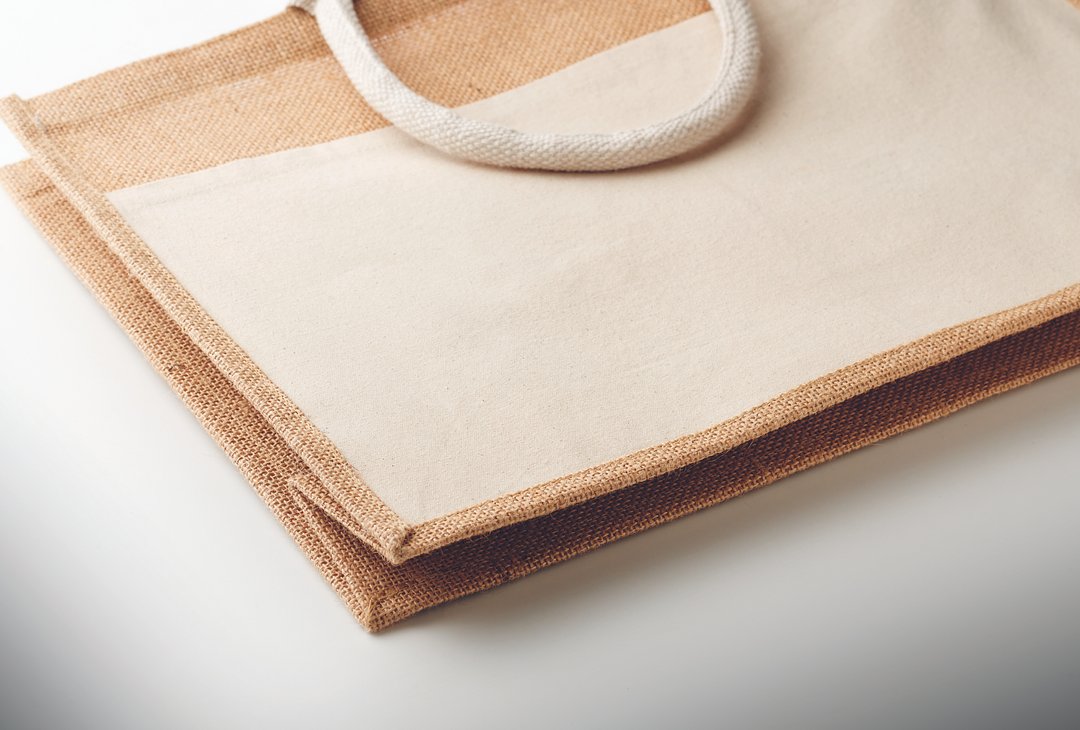 Einkaufstasche aus Jute Elinen