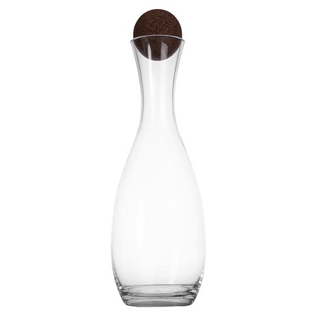 Nature Karaffe mit Korkverschluss 1,5 liter Gias