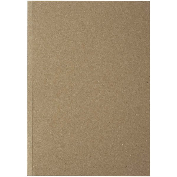 Austen A5 Softcover Notizbuch aus recyceltem Kraftpapier – 100 Blatt - Grista