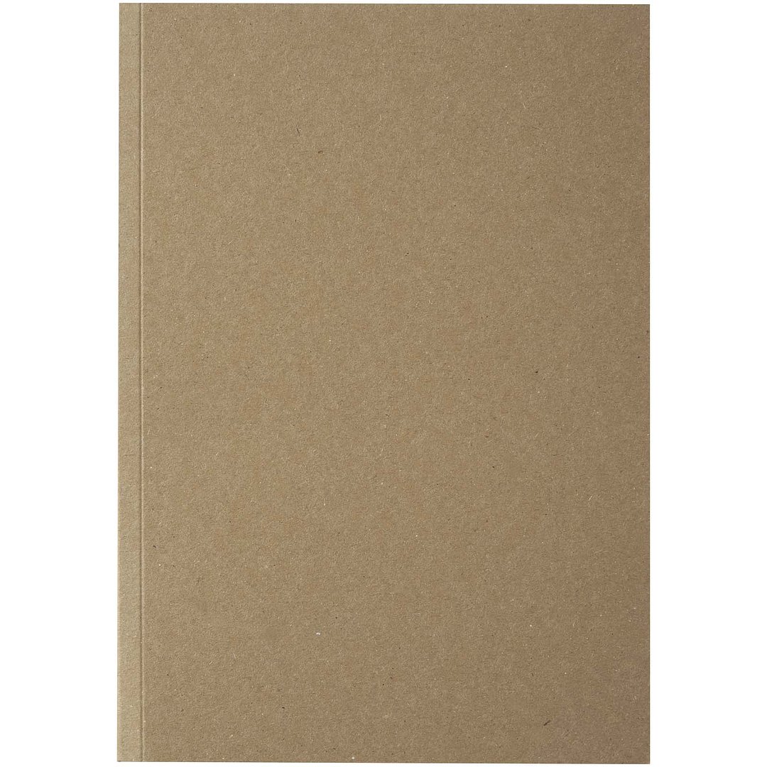 Austen A5 Softcover Notizbuch aus recyceltem Kraftpapier – 100 Blatt - Grista