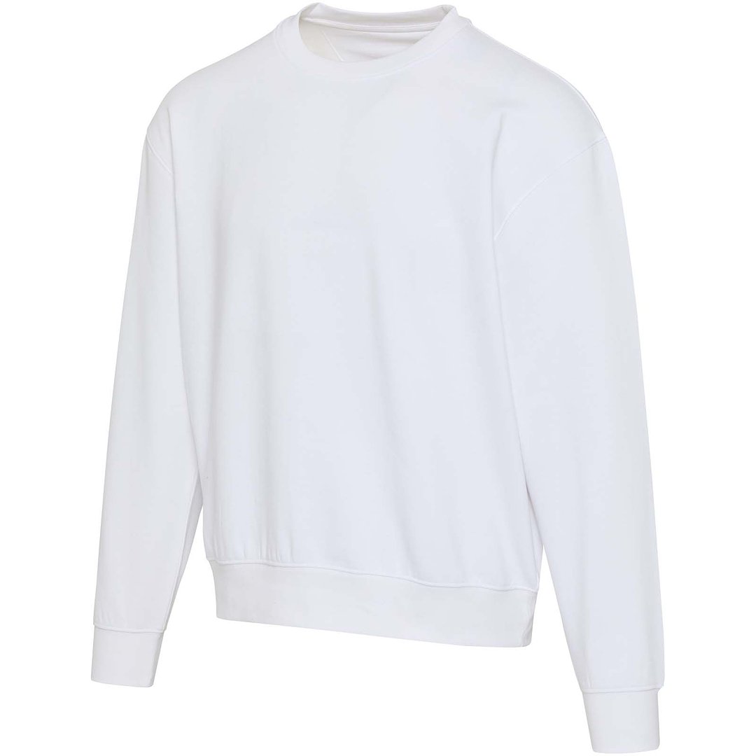 Pullover mit Rundhalsausschnitt in Übergrösse aus recycelter 280 g/m2 Bio Baumwolle (OCS), unisex - Jovep