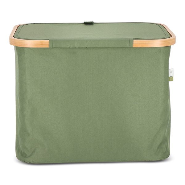 faktbarer Korb mit Deckel Sogne 40,5 x 33 x 30cm Mudorin