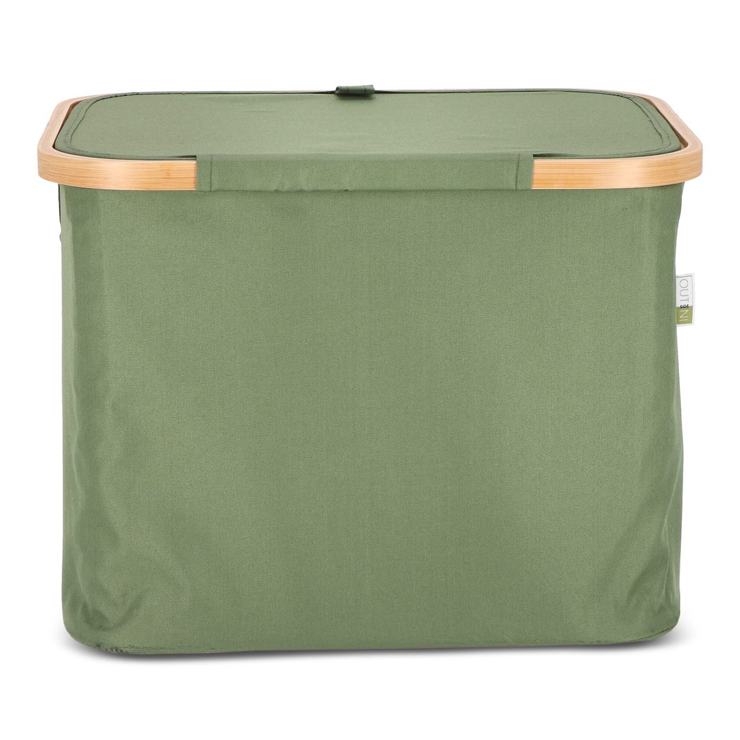 faktbarer Korb mit Deckel Sogne 40,5 x 33 x 30cm Mudorin