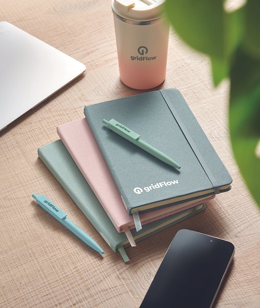 DIN A5 Notizbuch 600D RPET Adivie