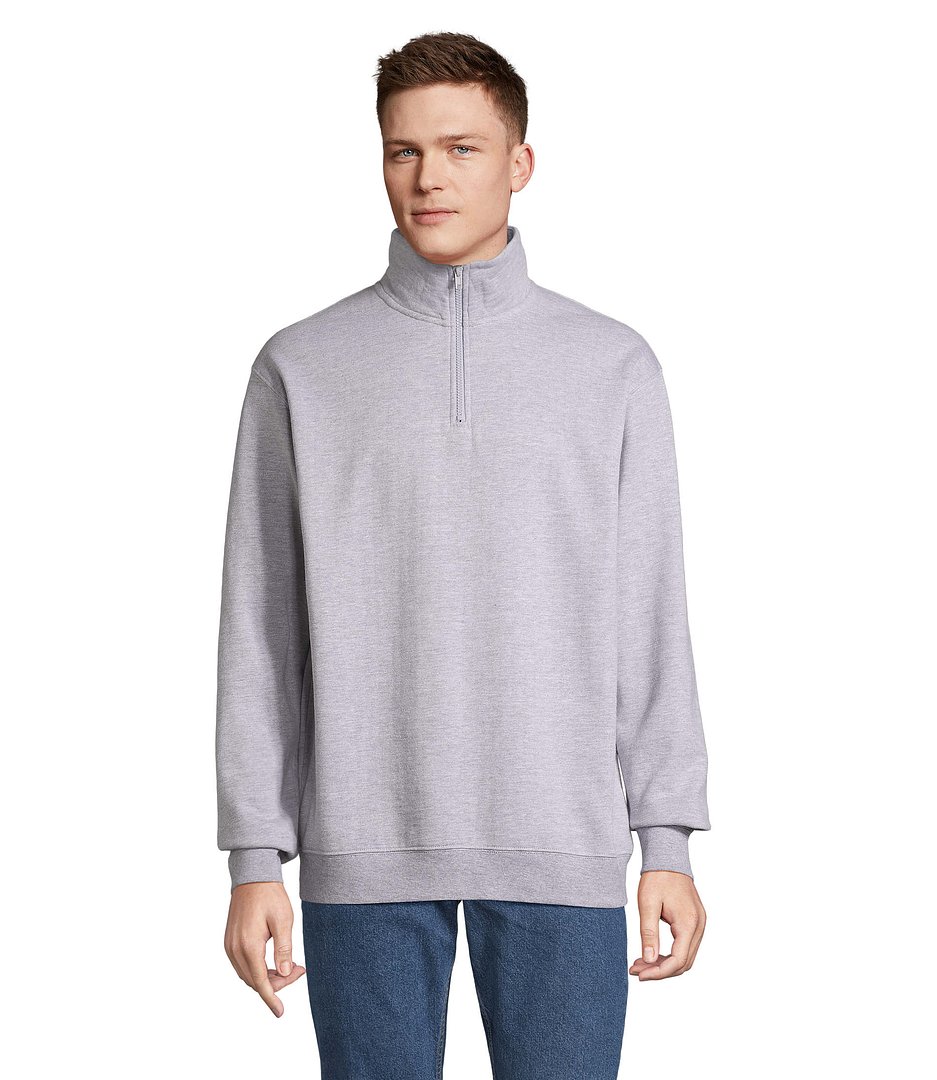 Sweater Zip Kragen Noldina