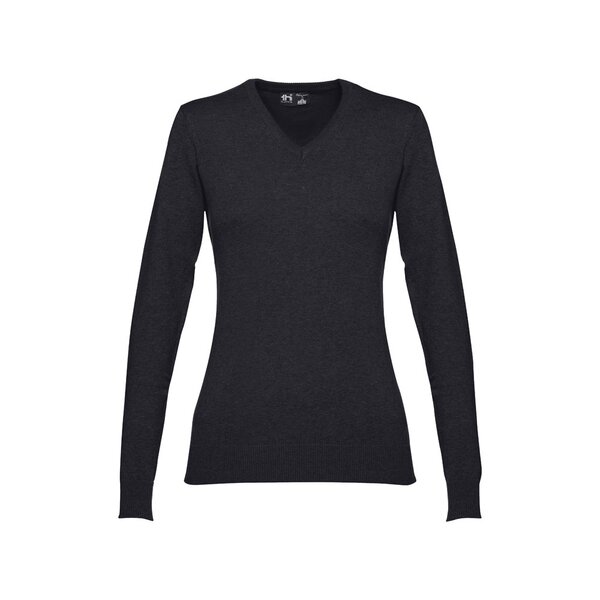 Damen Pullover mit V-Ausschnitt Lurinelle
