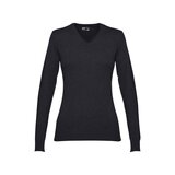 Damen Pullover mit V-Ausschnitt Lurinelle