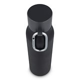 Karabiner mattierte Isolierflasche 600 ml Paunas