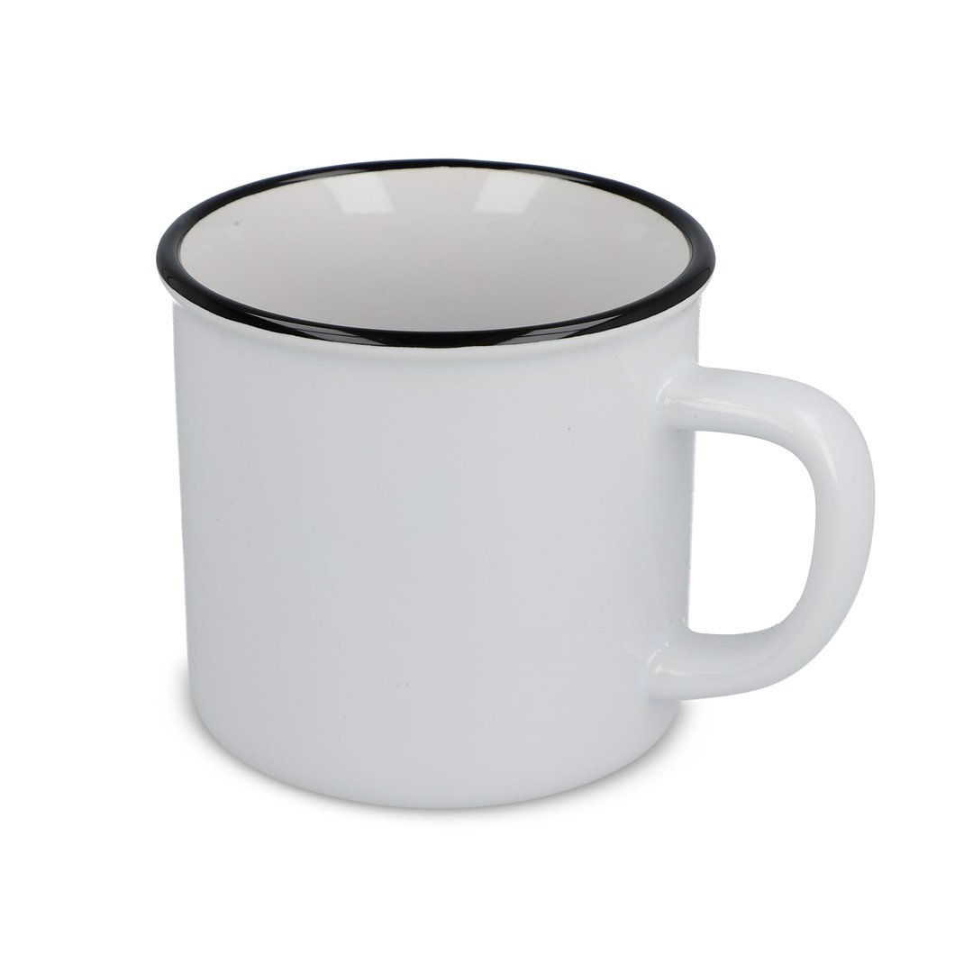 Emaille-Stil Keramikbecher 280ml Fadivik