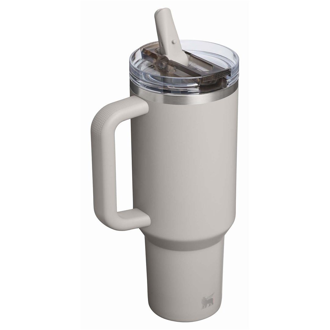 Quencher® ProTour 1180 ml Thermobecher aus recyceltem Edelstahl mit Flip Strohhalm - Eliers