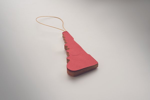 Weihnachtsschmuck aus Papier Nollita