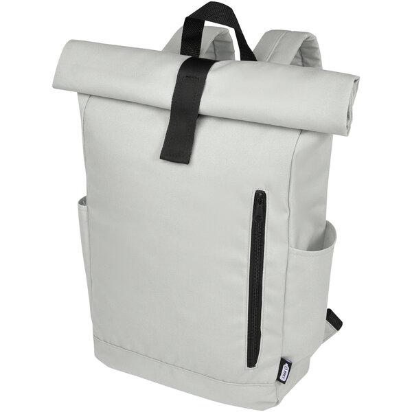 15,6" GRS RPET Roll-Top Rucksack 18 L - Maschtian
