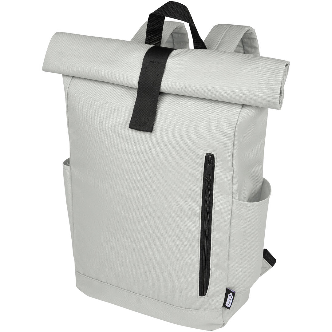 15,6" GRS RPET Roll-Top Rucksack 18 L - Maschtian