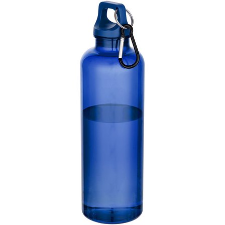 750 ml RCS-zertifizierte Trinkflasche aus recyceltem Kunststoff mit Karabinerhaken - Helini