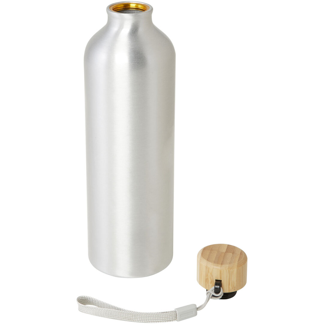 770 ml RCS-zertifizierte Wasserflasche aus recyceltem Aluminium - Ruedi