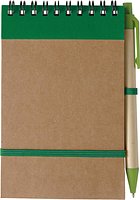 Notizbuch aus recyceltem Karton Held