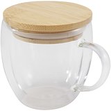 250 ml Glasbecher mit Bambusdeckel - Benana