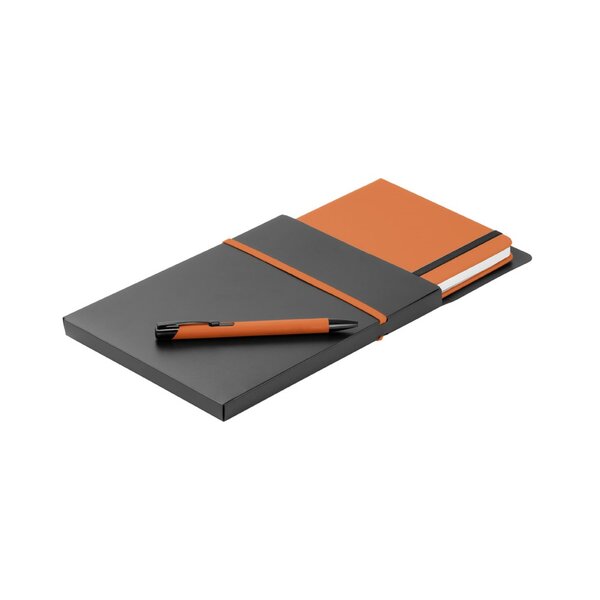 Set Kugelschreiber und A5 Notizblock Helvan