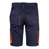 Zweifarbige Stretch-Bermudashorts mit mehreren Taschen (240 g/m²) aus Baumwolle (46 %), EME (38 %) und Polyester (16 %) Altie