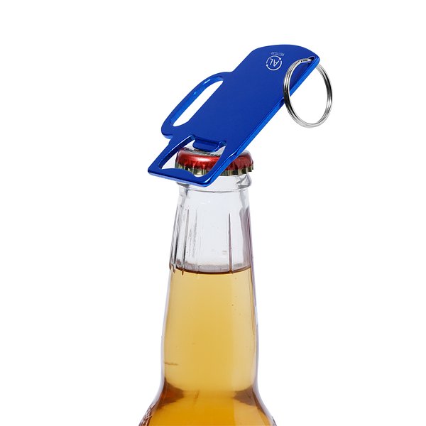 Schlüsselanhänger Flaschenöffner Idman