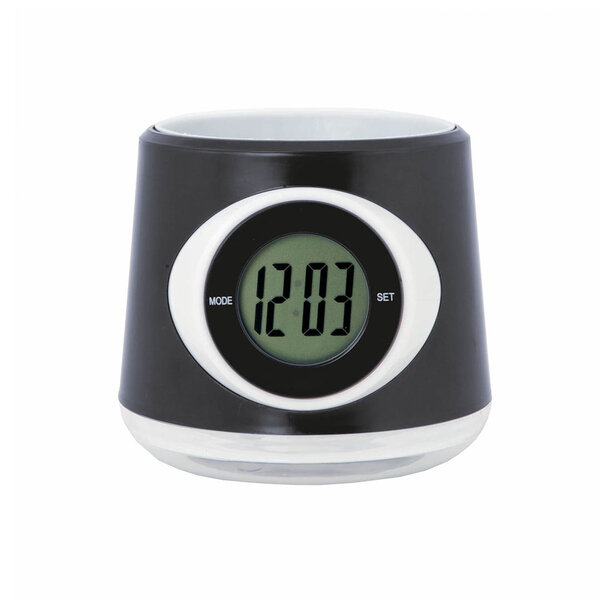 Blumentopf Tischuhr Idlmo