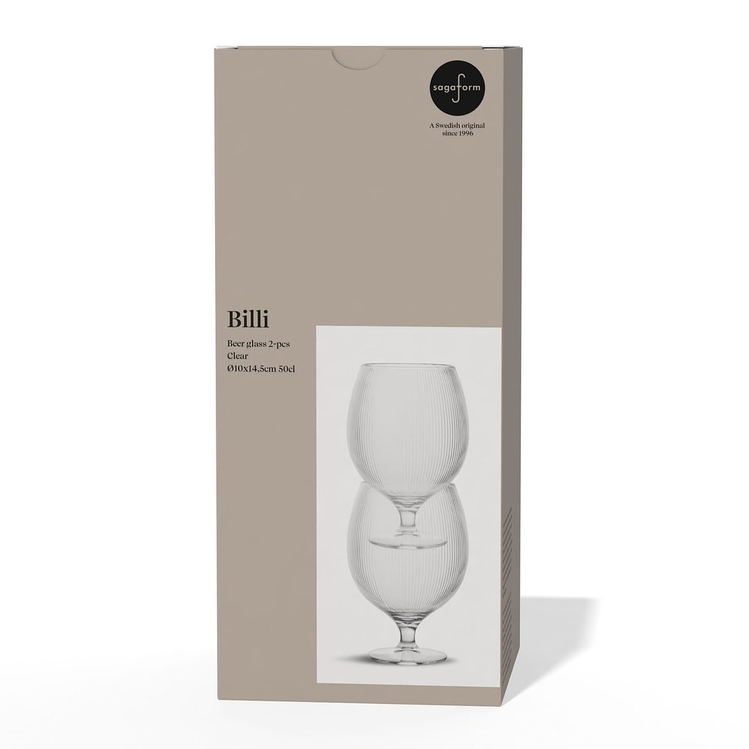 Billi Bierglas 500 ml 2er Set Leena