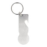 SS Schlüsselanhänger mit Einkaufswagenlöser Emerina