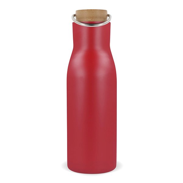 Isolier-Flasche mit Bambusdeckel, 500ml Miriori