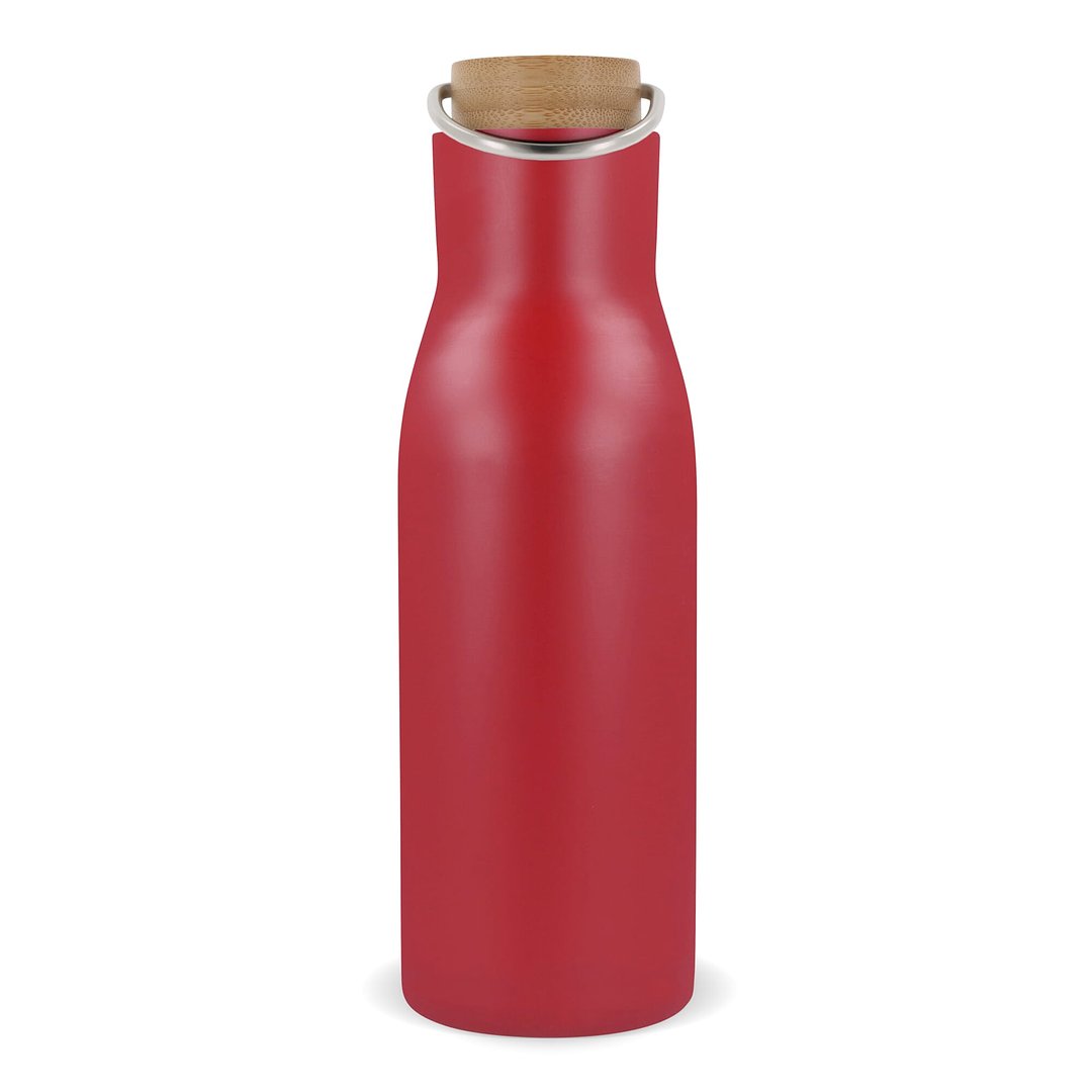 Isolier-Flasche mit Bambusdeckel, 500ml Miriori
