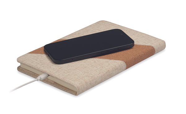 A5-Notizbuch mit 15W-Ladegerät Minatri