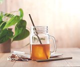 Bambus Trinkhalme-Set Dumeria