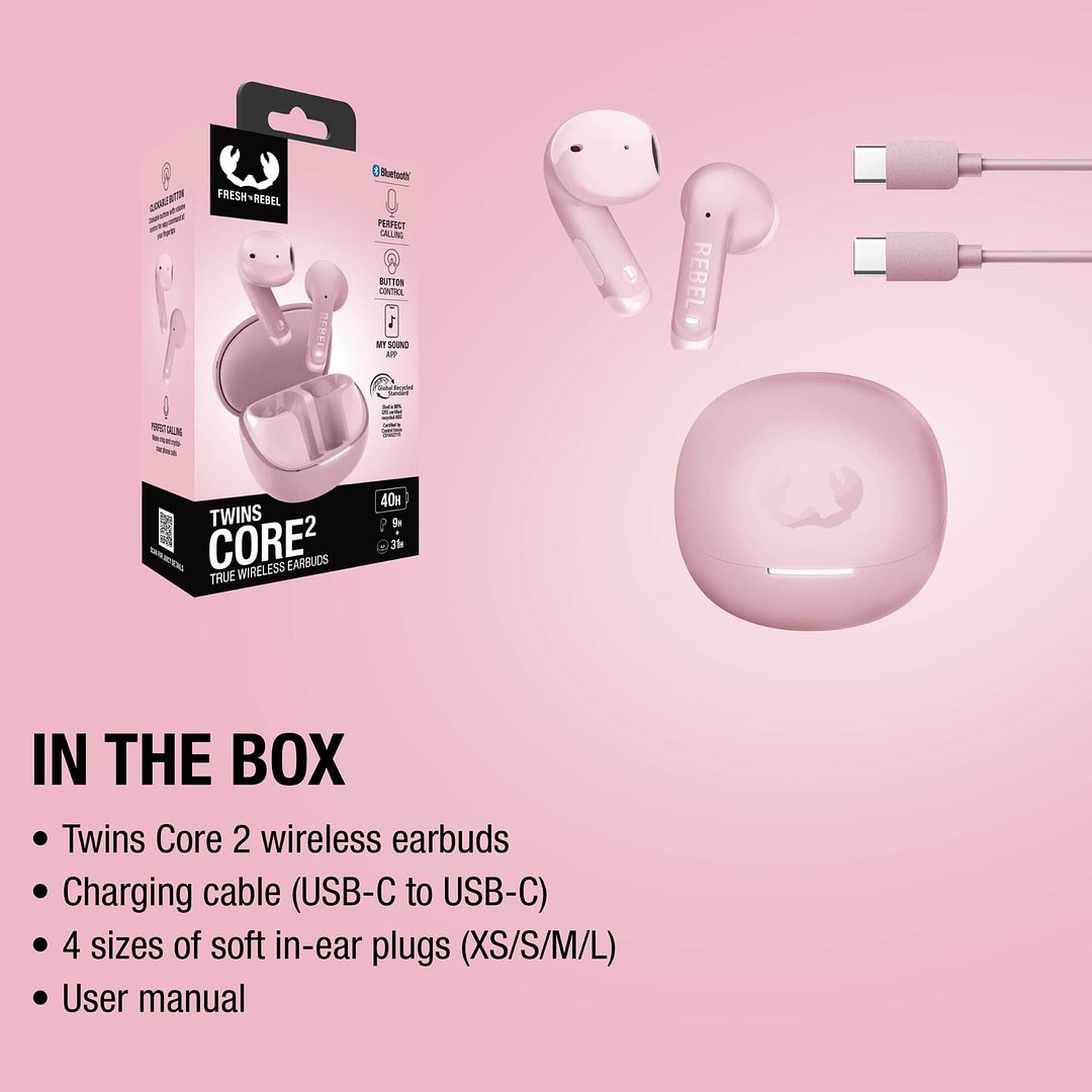 Twins Core 2 In-Ear-Kopfhörer Nettat