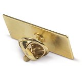 Metall Pin rechteckig 26x14mm Grilgn