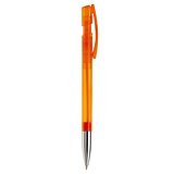 Kugelschreiber Nash Transparent mit Metallspitze Minan