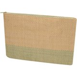 Strohpapier Beutel mit Reissverschluss, 3 l - Elixun