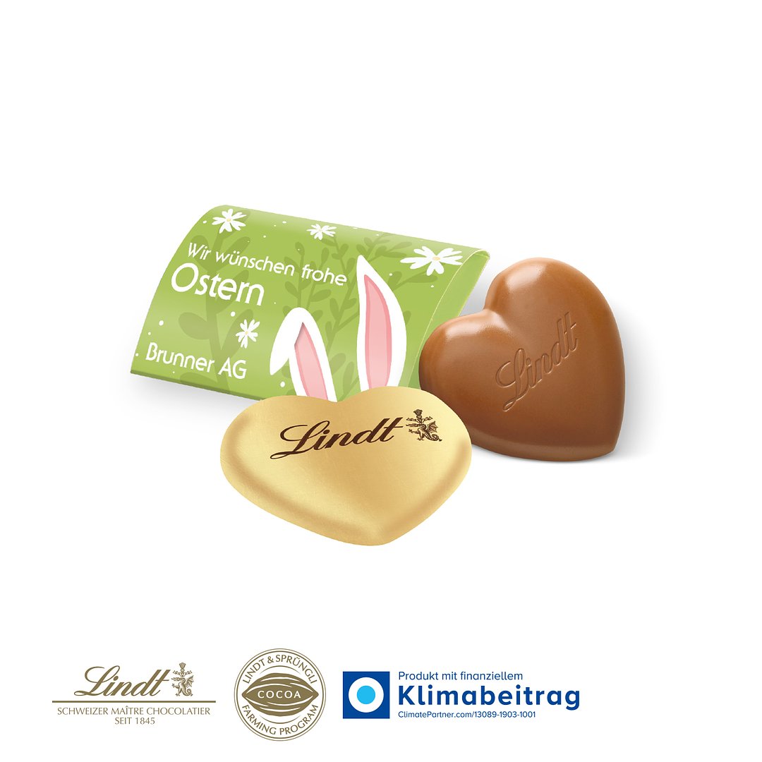 Lindt Herz, 20 g im Werbebriefchen