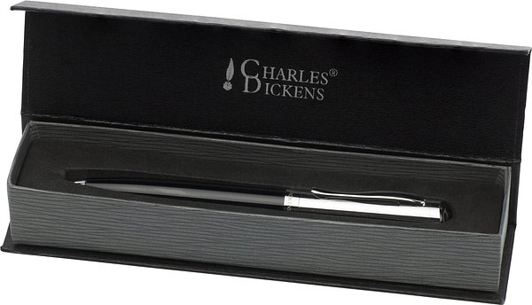 Charles Dickens Kugelschreiber aus Metall Liti