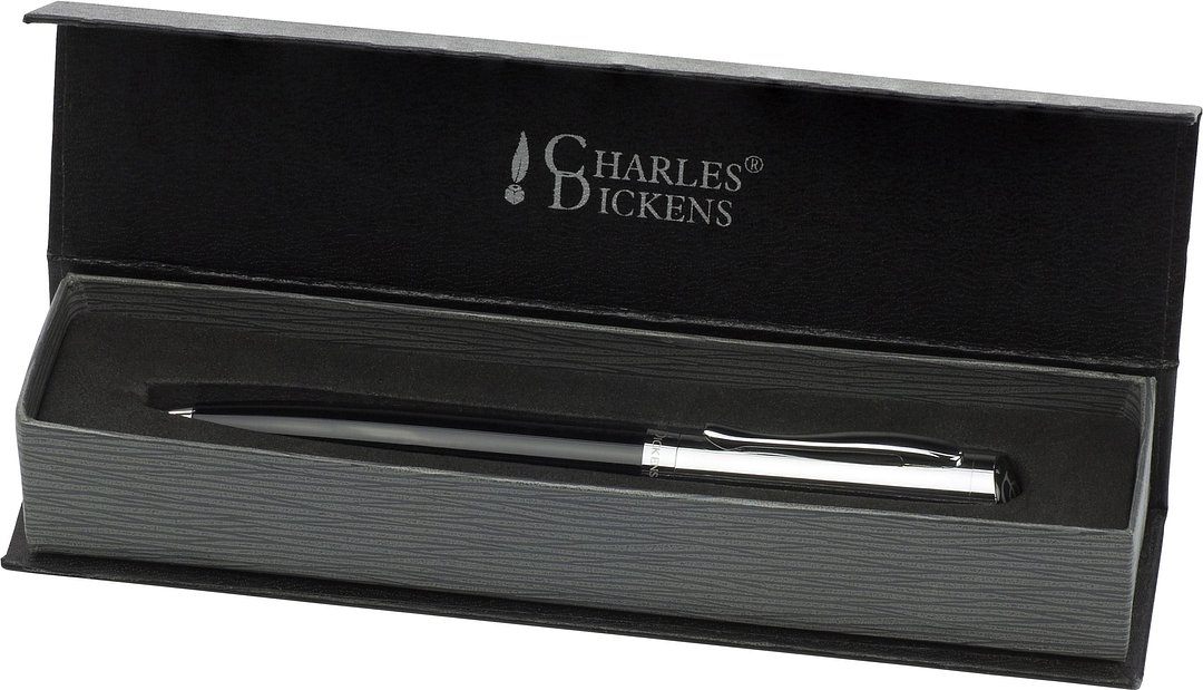 Charles Dickens Kugelschreiber aus Metall Liti