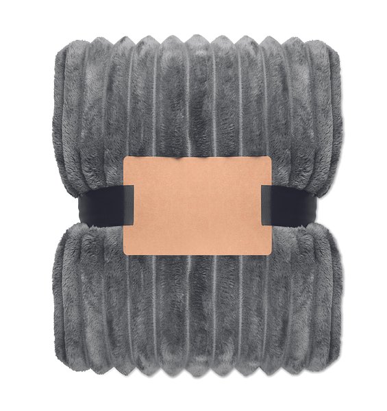 RPET-Fleece-Decke Fadia