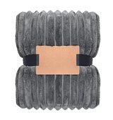 RPET-Fleece-Decke Fadia
