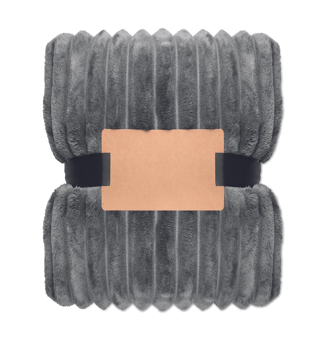 RPET-Fleece-Decke Fadia