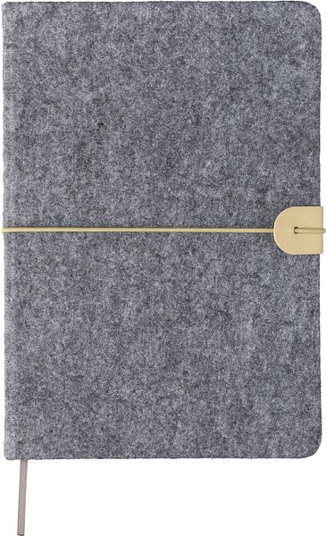 Notizbuch Lursia | Recycelter Filz | A5 | Liniert