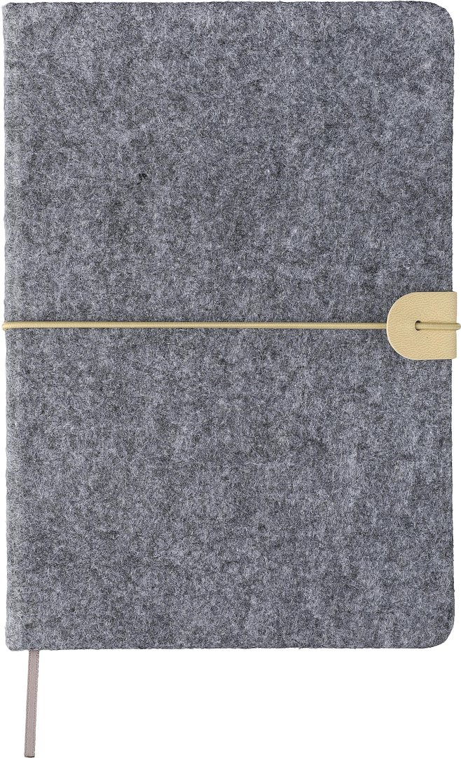 Notizbuch Lursia | Recycelter Filz | A5 | Liniert