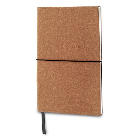 Notizbuch mit Einband aus recycelten Leder Din A5 Noldi