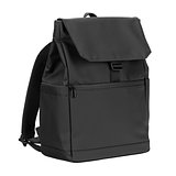 Laptop-Rucksack (16") aus PU, mit Klappe, die alle Fächer abdeckt Tring
