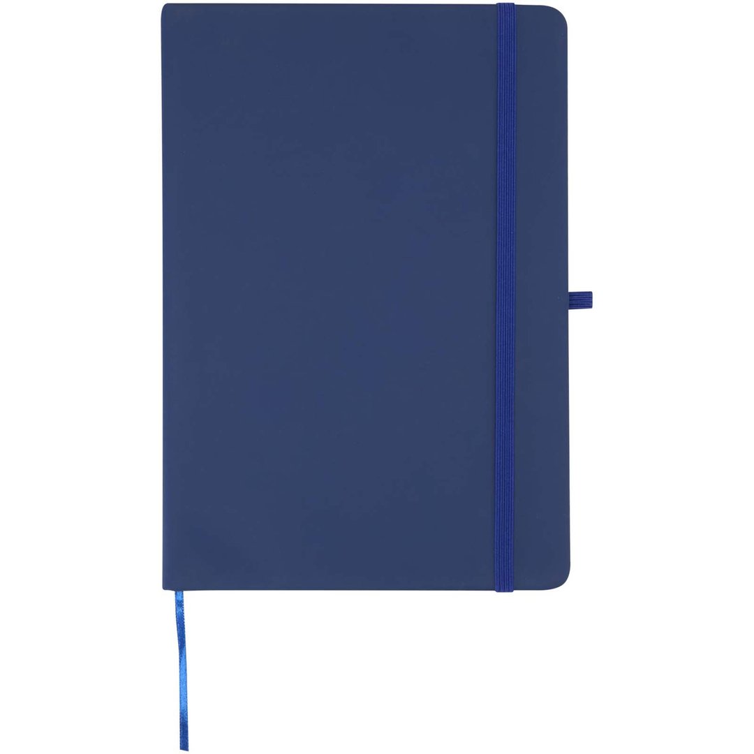 Set A5 Hardcover Notizbuch aus Recyclingpapier und einem Kugelschreiber - Andri