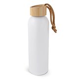 Wasserflasche mit Bambusdeckel 600ml Hatruedi