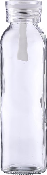 Trinkflasche Uoldivan | Glas | Farbiger Deckel | 500 ml