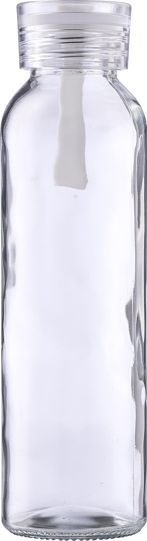 Trinkflasche Uoldivan | Glas | Farbiger Deckel | 500 ml