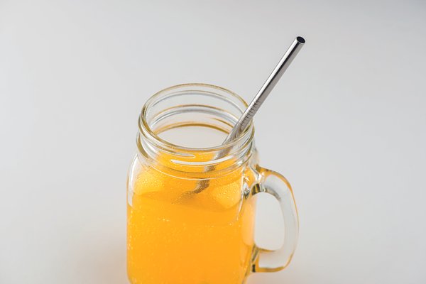 Edelstahl Trinkhalme-Set Gianst